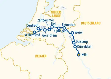 routenkarte holland 2026