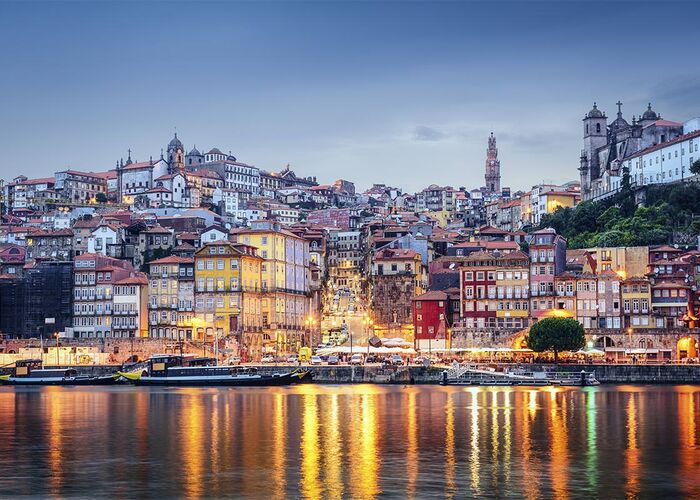 Hafen in Porto
