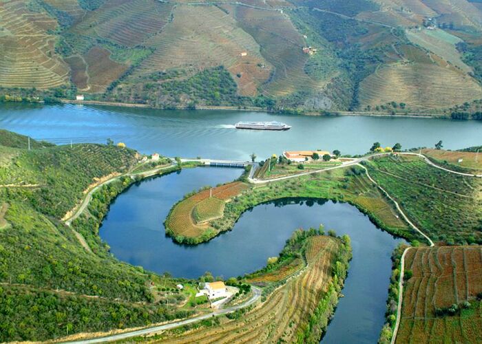 Flusslandschaft an Douro